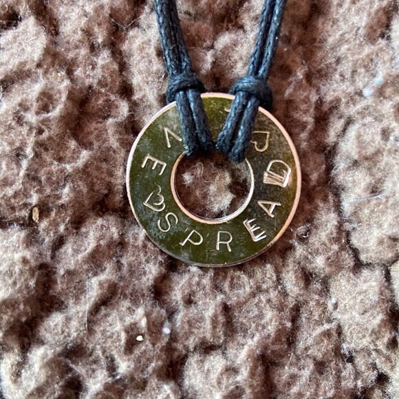 “SPREAD Love” Silver/Black Drawstring Bracelet - Picture 3 of 4